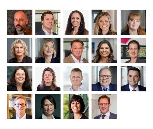 Photo collage showing headshots of new Principals appointed to the Rouse Group in 2026